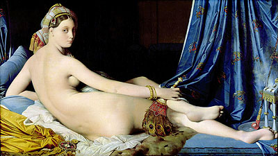 The Grande Odalisque, 1814 | Ingres | Painting Reproduction