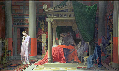 Antiochus and Stratonice, 1840 | Ingres | Gemälde Reproduktion