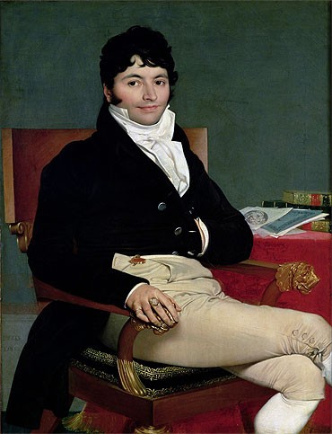 Philibert Riviere, 1805 | Ingres | Painting Reproduction