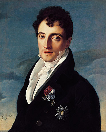 Portrait of Baron Joseph Vialetes de Mortarieu, 1806 | Ingres | Painting Reproduction