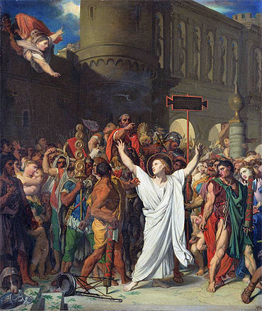 The Martyrdom of Saint Symphorien, 1865 | Ingres | Gemälde Reproduktion