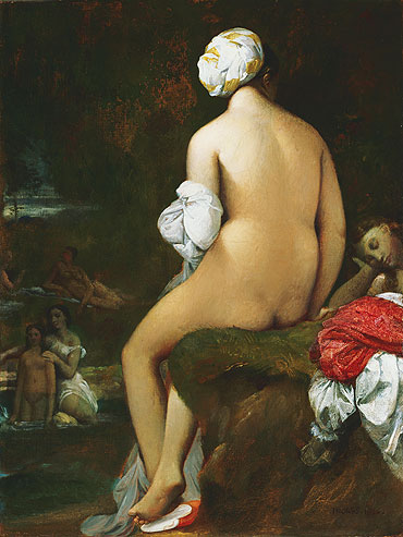 The Small Bather, 1826 | Ingres | Gemälde Reproduktion