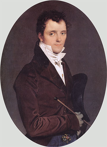 Edme-Francois-Joseph Bochet, 1811 | Ingres | Gemälde Reproduktion