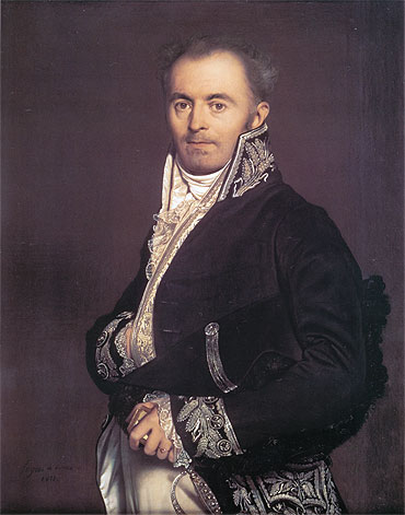 Hippolyte-Francois Devillers, 1811 | Ingres | Painting Reproduction