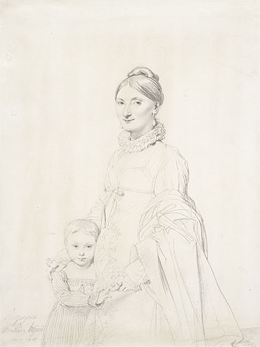 Portrait of Madame Charles Hayard and Her Daughter Caroline, 1815 | Ingres