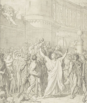 The Martyrdom of St. Symphorien, 1858 | Ingres | Gemälde Reproduktion