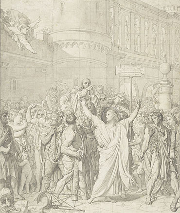 The Martyrdom of St. Symphorien, 1858 by Ingres | Painting Reproduction