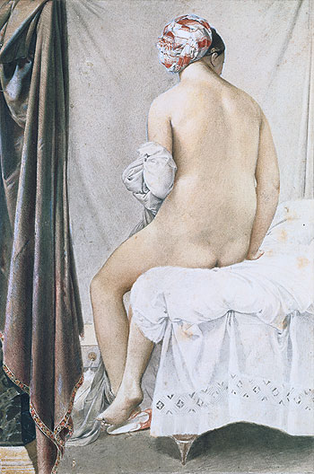 The Bather, 1808 by Ingres | Painting Reproduction