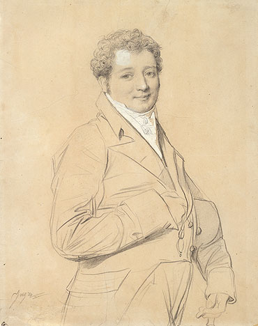 Portrait of Marquis Allesandro d'Azzia, 1814 | Ingres