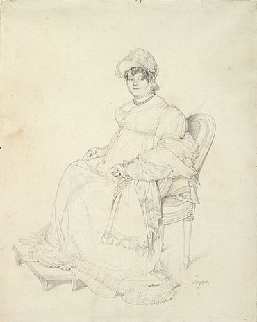 Portrait of Madame Guillaume Guillon Lethiere, c.1808 | Ingres | Gemälde Reproduktion