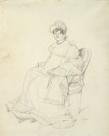 Portrait of Madame Guillaume Guillon Lethiere, c.1808 | Ingres
