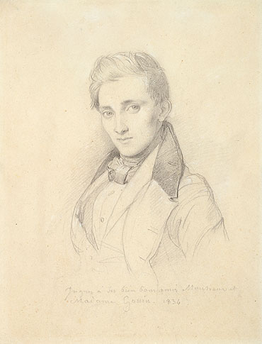 Portrait of Etienne Gonin, 1834 | Ingres