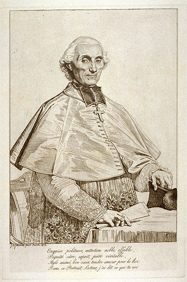 Gabriel Cortois de Pressigny, 1816 | Ingres | Painting Reproduction