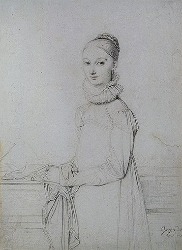 Porträt einer jungen Frau, c.1815 | Ingres
