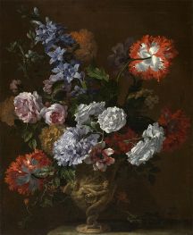 Blumenstück, n.d. von Jean Baptiste Bosschaert | Gemälde-Reproduktion