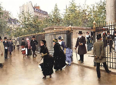 At the Madeleine, Undated | Jean Beraud | Painting Reproduction
