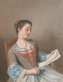 The Artist's Niece, Marianne Lavergne, Known as 'La Liseuse' | Jean Etienne Liotard | Painting Reproduction