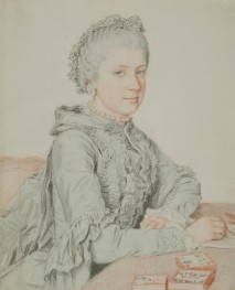 Maria Christina, Archduchess of Austria, Future Duchess of Saxe-Teschen | Jean Etienne Liotard | Painting Reproduction