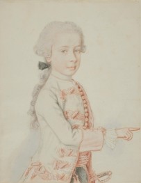 Porträt von Ferdinand, Erzherzog von Österreich | Jean Etienne Liotard | Gemälde Reproduktion