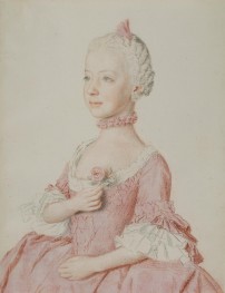 Maria Antonia, Erzherzogin von Österreich, zukünftige Königin von Frankreich | Jean Etienne Liotard | Gemälde Reproduktion