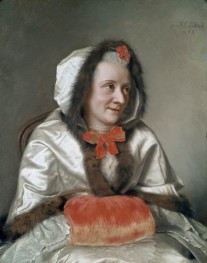 Portrait of Madame François Tronchin, as a Chilly Woman | Jean Etienne Liotard | Painting Reproduction