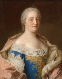Portrait of Empress Maria Theresia of Austria | Jean Etienne Liotard | Painting Reproduction