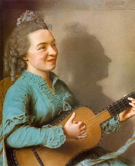 Portrait of Marie-Justine-Benoite Favart-Duronceray, 1757 by Jean Etienne Liotard | Painting Reproduction