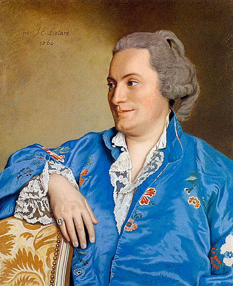 Portrait of Isaac-Louis de Thellusson, 1760 by Jean Etienne Liotard | Painting Reproduction