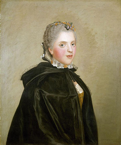 Portrait of Princess Sophie of France, n.d. by Jean Etienne Liotard | Painting Reproduction