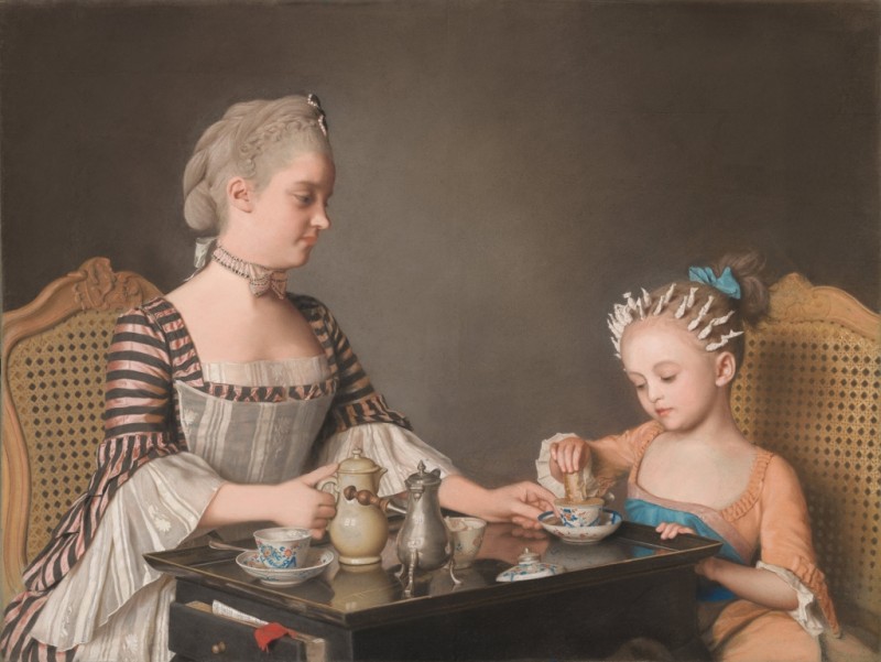 Jean Etienne Liotard | Das Frühstück der Familie Lavergne, 1754 Das Frühstück der Familie Lavergne, 1754 | Jean Etienne Liotard