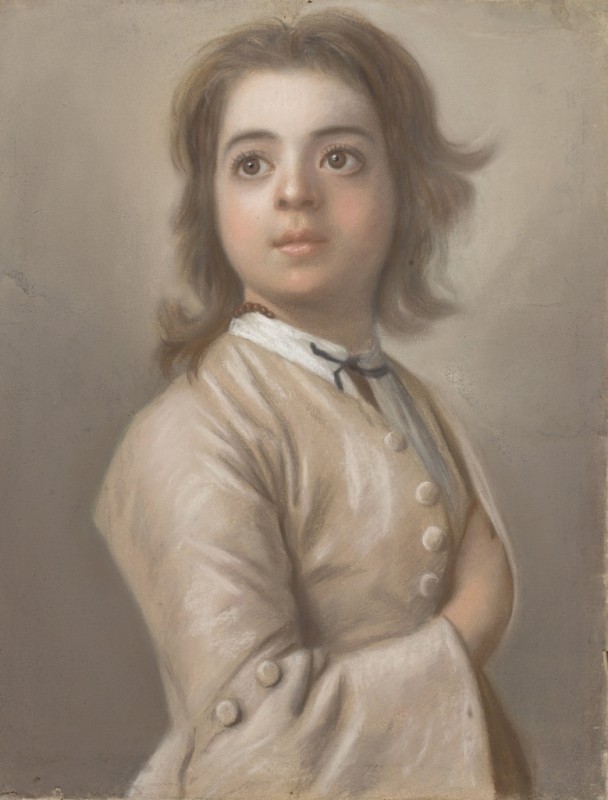 Jean Etienne Liotard | Studie eines Knaben in halber Figur, c.1736/38 Studie eines Knaben in halber Figur, c.1736/38 | Jean Etienne Liotard