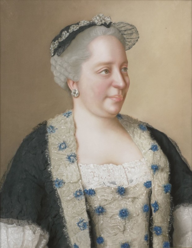 Maria Theresa of Austria, Archduchess of Austria, Queen of Hungary and Bohemia, Holy Roman Empress, 1762 | Jean Etienne Liotard