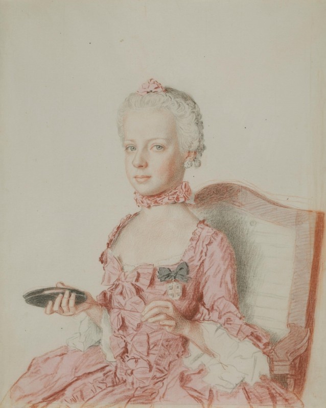 Jean Etienne Liotard | Maria Carolina, Archduchess of Austria, Future Queen of Naples, 1762 Maria Carolina, Archduchess of Austria, Future Queen of Naples, 1762 | Jean Etienne Liotard