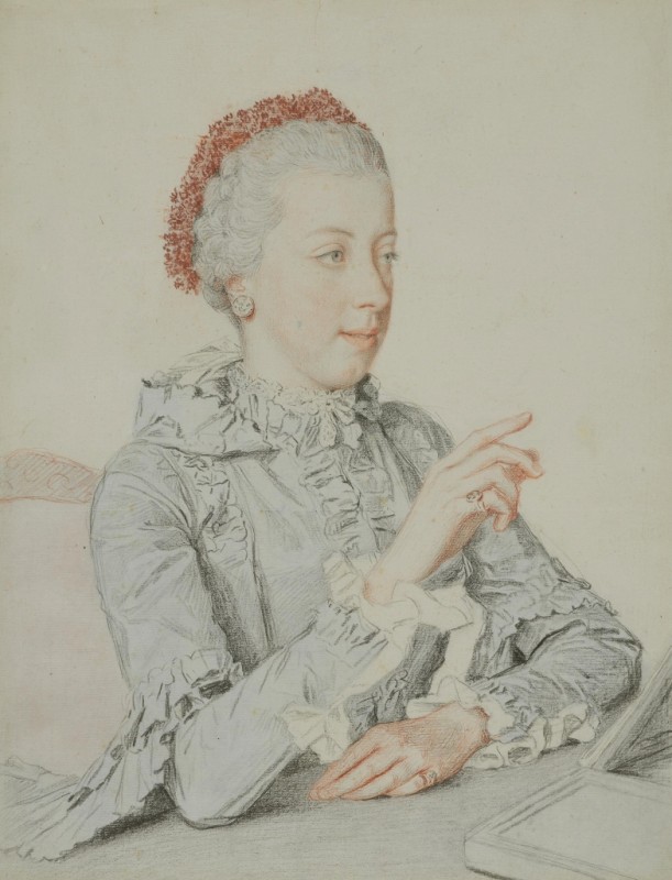 Jean Etienne Liotard | Porträt von Maria Elisabeth, Erzherzogin von Österreich, 1762 Porträt von Maria Elisabeth, Erzherzogin von Österreich, 1762 | Jean Etienne Liotard