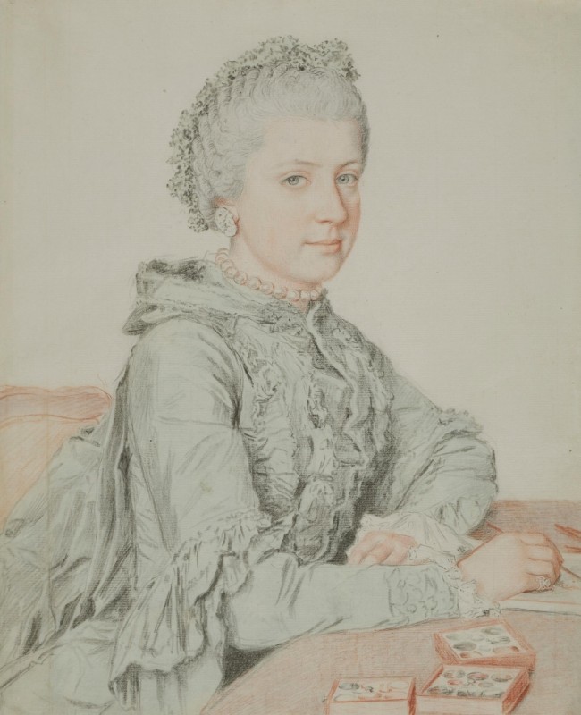 Maria Christina, Archduchess of Austria, Future Duchess of Saxe-Teschen, 1762 | Jean Etienne Liotard