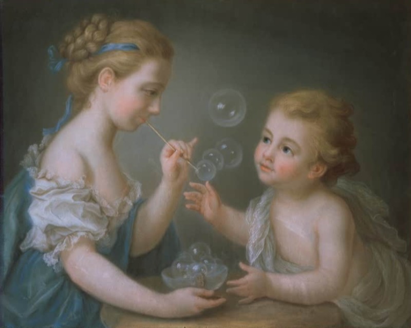 Jean Etienne Liotard | Children Playing with Soap Bubbles, n.d. Children Playing with Soap Bubbles, n.d. | Jean Etienne Liotard