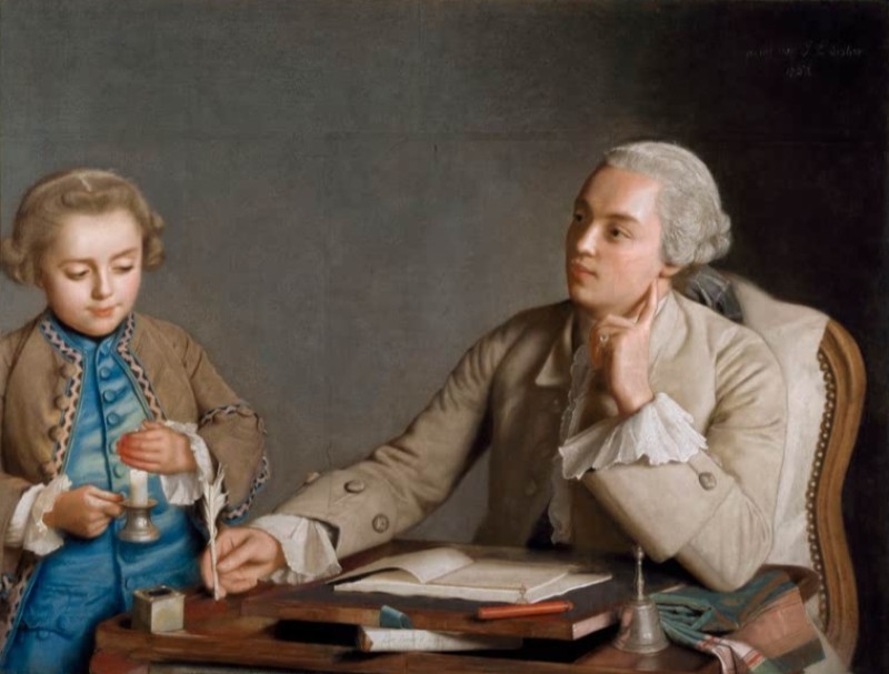 Jean Etienne Liotard | The Writing, 1752 The Writing, 1752 | Jean Etienne Liotard