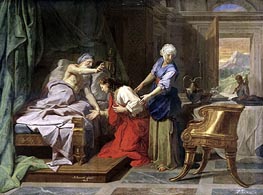 Isaac Blessing Jacob, 1692 by Jean-Baptiste Jouvenet | Painting Reproduction
