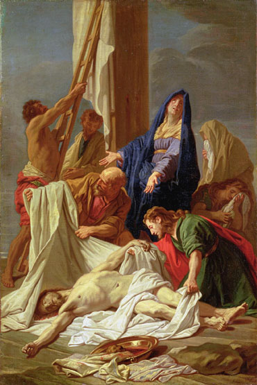 The Descent from the Cross, c.1704/10 by Jean-Baptiste Jouvenet | Painting Reproduction
