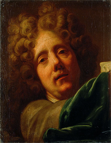 Self Portrait, n.d. by Jean-Baptiste Jouvenet | Painting Reproduction
