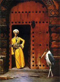 The Marabou, 1889 von Gerome | Gemälde-Reproduktion