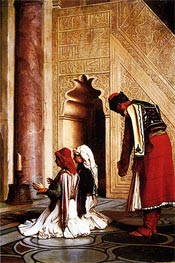 Young Greeks at a Mosque | Gerome | Painting Reproduction