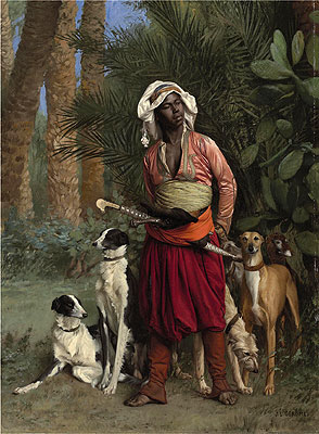 Master of the Hounds | Gerome | Painting Reproduction