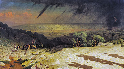 Jerusalem (Golgotha, Consummatum Est, Crucifixion), 1867 | Gerome | Gemälde Reproduktion