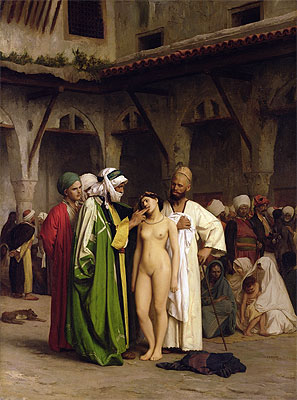 The Slave Market, c.1866/67 | Gerome | Gemälde Reproduktion