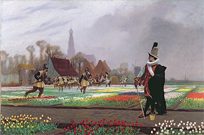 The Tulip Folly, 1882 | Gerome | Painting Reproduction