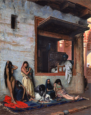 The Slave Market, 1871 | Gerome | Gemälde Reproduktion
