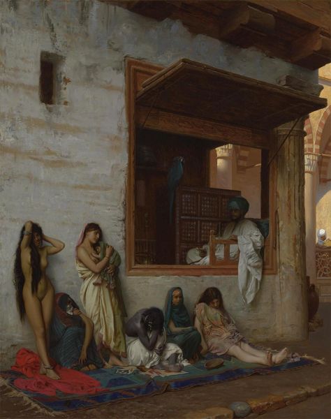 The Slave Market, 1871 | Gerome