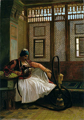 Arnaut Smoking, n.d. | Gerome