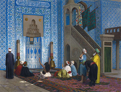 Rustem Pasha Mosque, Istanbul, n.d. | Gerome | Painting Reproduction